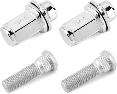 Tookie 4PCS M12x1.5 Wheel Lug Stud Nut Set Tall Nuts Replacement Part Compatible with Pickup MR2 Celica GX460 GX470 ES300 SC400 GS400 GS430 90942-01058 90942-02049 90942-02037 90942-02070 423013509 in Saudi Arabia