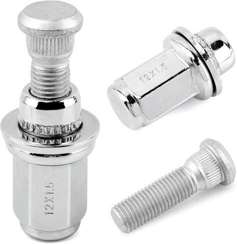 Tookie 4PCS M12x1.5 Wheel Lug Stud Nut Set Tall Nuts Replacement Part Compatible with Pickup MR2 Celica GX460 GX470 ES300 SC400 GS400 GS430 90942-01058 90942-02049 90942-02037 90942-02070 423013509 in Saudi Arabia