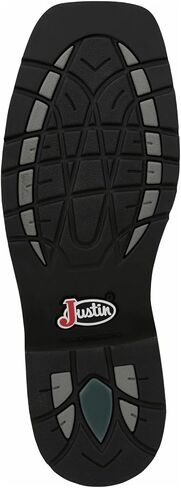 Justin Men's SE4688 Driller 11" Steel Toe Work Boot, Umber - 9 EE in Saudi Arabia