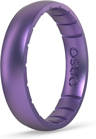 Enso Rings Thin Aura Silicone Ring – Stackable Wedding Engagement Band in Saudi Arabia