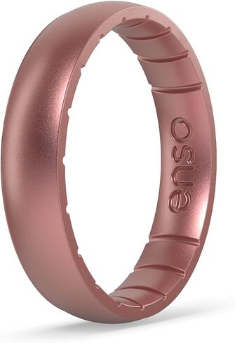 Enso Rings Thin Aura Silicone Ring – Stackable Wedding Engagement Band in Saudi Arabia