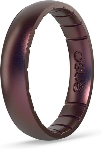Enso Rings Thin Aura Silicone Ring – Stackable Wedding Engagement Band in Saudi Arabia