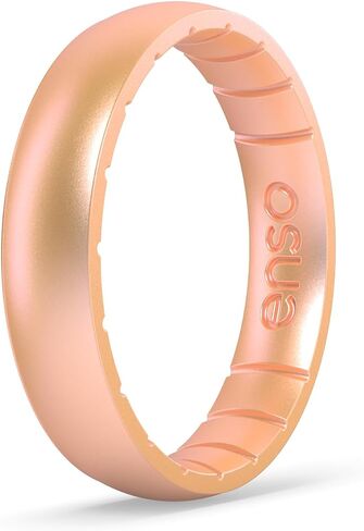 Enso Rings Thin Aura Silicone Ring – Stackable Wedding Engagement Band in Saudi Arabia
