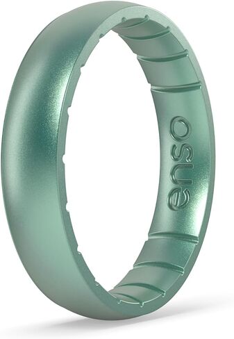 Enso Rings Thin Aura Silicone Ring – Stackable Wedding Engagement Band in Saudi Arabia