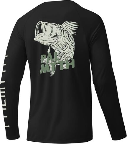 Palmyth Fishing Shirts for Men Long Sleeve UPF 50+ Sun Protection UV T Shirt Tee in Kuwait