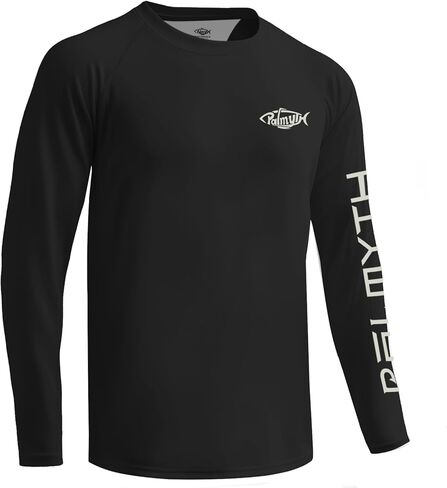Palmyth Fishing Shirts for Men Long Sleeve UPF 50+ Sun Protection UV T Shirt Tee in Kuwait