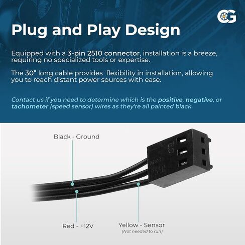 Coolerguys 12vDC Waterproof IP67 Fan (High Speed, 120x38mm) in Kuwait