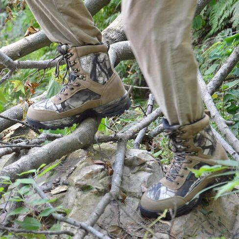 Men's Waterproof Military Tactical Boots Anti-slip Work Boot, 8" Insulated Combat Boots, 400g Thinsulate in Kuwait