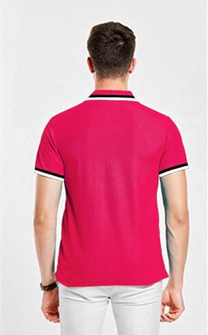 Mens Polo Shirt Short Sleeve Sports Tactical T-Shirt Athletic Golf Polos Daily Casual Stylish Collared Shirts for Men in Kuwait