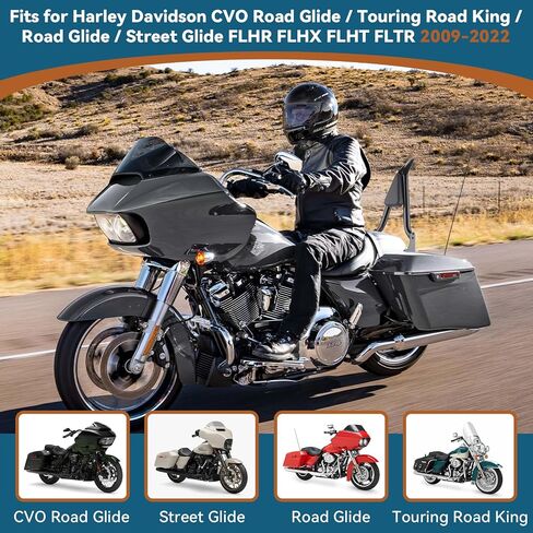Sissy Bar, Detachable Passenger Backrest, 30" Tall Rear Back Pad, Quick Release Fit for Harley Davidson Touring Road King Road Glide Street Glide Electra Glide Ultra Limited CVO 2009-2025 (Black) in Saudi Arabia