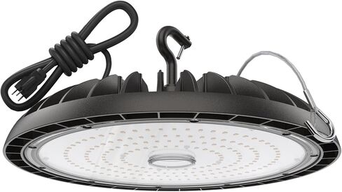 Led High Bay Light 150W, 5000K Bright High Bay Led Lights 22500LM, Durable UFO Bay Lighting (150LM/W) for Workshop, Garage, Barn in Saudi Arabia