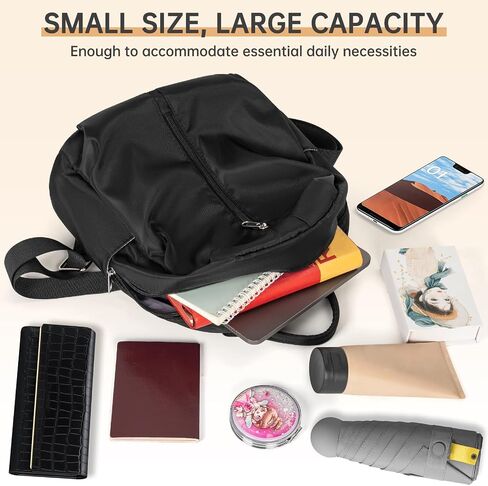 Mini Backpack Purse Small Cute Women Bag Lightweight Daypack for Travel (Beige) in Saudi Arabia