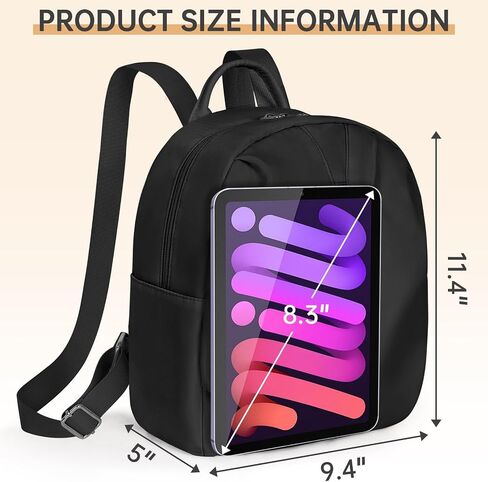 Mini Backpack Purse Small Cute Women Bag Lightweight Daypack for Travel (Beige) in Saudi Arabia