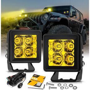 Auxbeam 2 بوصة LED LED LID LIGH