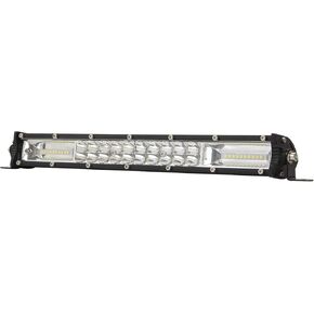 شريط ضوء LED 12 بوصة ، 120W 12000LM على الطرق الوعرة/القيادة/الضباب ، وأضواء عمل LED في الفيضانات المتوفرة للشاحنة ، UTV ، ATV ، عربة الجولف ، القوارب ، جيب - فائقة المشرق ، متينة ، إضاءة متعددة الاستخدامات