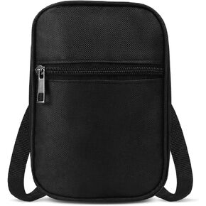 حقيبة Crossbody حقيبة حبال للمرأة والرجال ، Mini Multi الموضع الوضع Messenger Bag Packs Packs مع اثنين