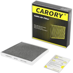 Cabin Air Filter w/Activated Carbon for Buick Encore 13–21, Regal 11–17, LaCrosse 10–16, Cadillac SRX 10–16, Chevy Cruze 11–15, Sonic 12–20, Spark 13–22, Trax 13–22, Malibu 13–16 and More