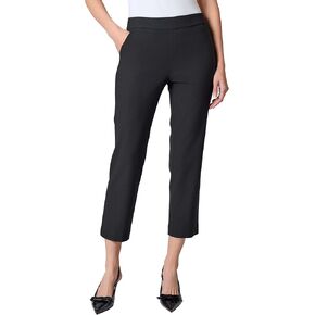 Kasper Women's Pull on Slash Pocket Straight Crop