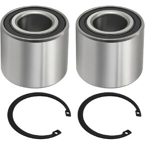 2 Pack 92045-0107 محمل العجلات الخلفية ، استبدال Kawasaki Kaf620 Mule 2001-2023 Kaf950 Mule 2002-2013 ، يحل محل 92045-0094 92045-0102 92045-1411 92045-0021