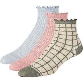 Ted Baker Women's 3 Pack Ruffle Anklet Socks