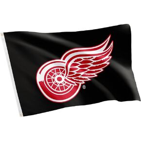 Desert Cactus Detroit Red Wings Flag NHL 100% Polyester Indoor Outdoor 3x5 feet National Hockey League Team Flags (Design #1) in Kuwait