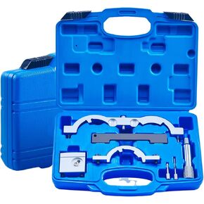 Engine Timing Tool Kit Engine Camshaft Alignment Tool Set Compatible with 2009-2020 Chevy Aveo Cruze Auxhall/Opel 1.0/1.2/1.4 Camshaft Holding Locking Tool Set Blue