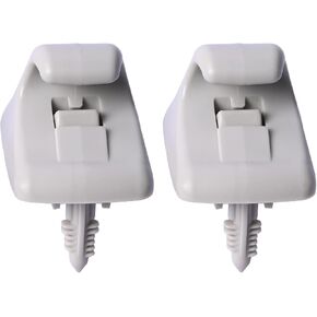 2 Pcs Sun Visor Retainer Clips Compatible with Hyundai Elantra Sonata Kona Ioniq Getz I30 I20 2017-2023 Sunvisor Hook Holder Replace 85235-B1000