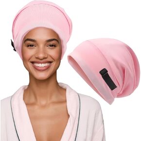 Satin Lined Sleep Cap Bonnet,Slouchy Beanie Hat,Mulberry Silk Bonnet