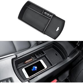 صينية منظم وحدة التحكم المركزية متوافقة مع Honda Accord 2018-2022 ABS ABS Plastic Materive Armrest صندوق تخزين ثانوي (أسود)