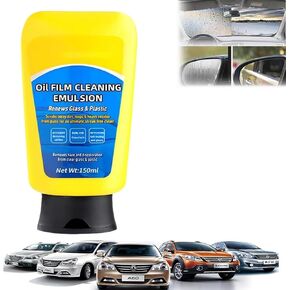Oil Film Cleaner, Oil Film Emulsion Glass Cleaner, Emulsion Glass Clean Remover, Car Coating Spray, Car Windows Quick Effect Coating Agent for Home and Auto Cleaning (1PC)