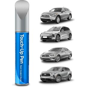 QAB White Pearl Tricoat Touch Up Paint Compatible with Infiniti Exact Match Touch Up Paint Car Scratch Repair