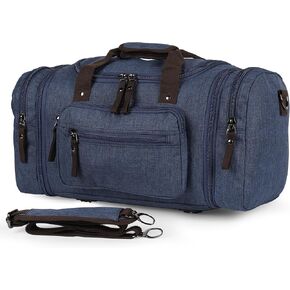 Stylish Duffle Bag for Travel – Expandable to 40L Lightweight and Waterproof Weekender Bag with Multiple Pockets and Adjustable Shoulder Strap for Men & Women – A Premium Carry On Duffle Bag