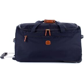 Bric's X -bag Rolling Duffel Bag - حقيبة سفر 28 بوصة للرجال والنساء - أمتعة أسبوعية فاخرة - البحرية