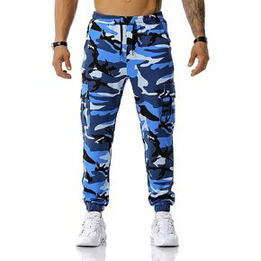 Men's Camouflage Sweat Trailcrest Pants Tactical Apparel Cargo Pant Sports Style
