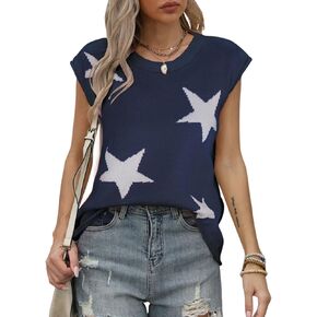 Alsol Lamesa Cap Cap Sleeve Sweater سترة متماسكة للسباق خفيفة الوزن من قمم الخزان الطاقم