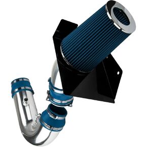 KAX Cold Air Intake Kit Compatible with F150 1997-2003, Expedition 1997-2004, Navigator 1998-1999, F150 Heritage 2004, F250 1997-1999, Blue