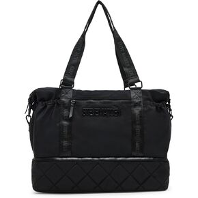 Steve Madden Barri Quilted Overnighter with Shoe Compartment