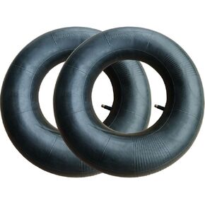2 Pack15x6.00-6" Inner Tubes with TR-13 Straight Valve Stem Replacement for Mower Tractor Golf Cart Garden Trailer,Wheelbarrows