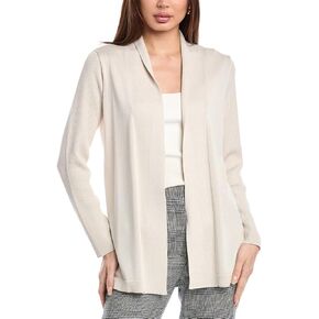 Anne Klein Women's Sonoma Cardigan W Rib Collar
