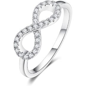 فرق زفاف Imolove Moissanite للنساء ، حلقات 0.2 قيراط للاصمي