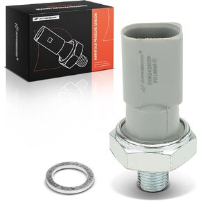 A-Premium Oil Pressure Sender [2 Pins] Compatible with Audi A4 Quattro 2009, Q5 2009-2013, Q7 2011-2013, A4 Quattro 2009, A6, A6 Quattro, S4, S5, SQ5 & Porsche Panamera & Volkswagen Touareg, 3.0L 3.2L