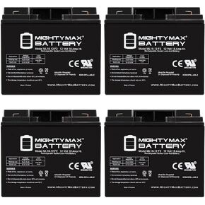 Mighty Max Battery 12v 18ah f2 sla replacement battery for power sonic ps-12180