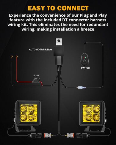 Auxbeam 2 بوصة LED LED LID LIGH in Kuwait