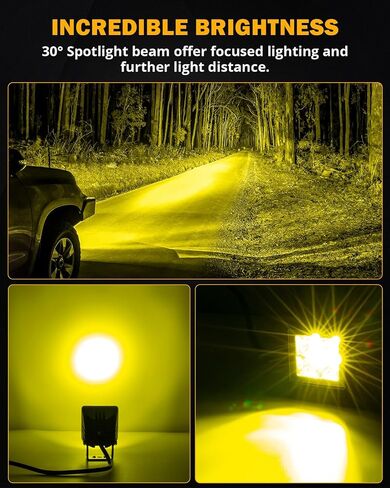 Auxbeam 2 بوصة LED LED LID LIGH in Kuwait