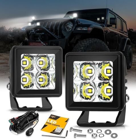Auxbeam 2 بوصة LED LED LID LIGH in Kuwait