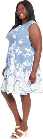 London Times Cap's Cap Sleeve Fit and Flare-Elegant Summer Cocktail Garden Garden Garden Guest Dress in Saudi Arabia