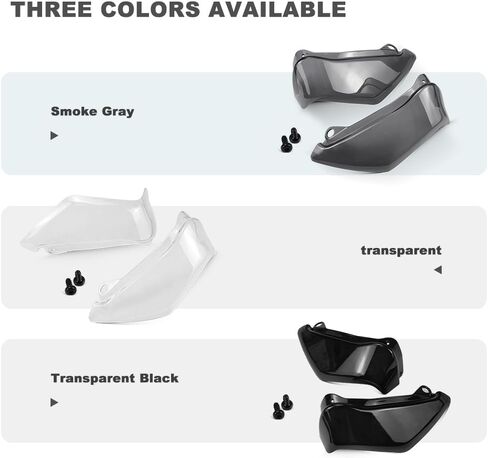 Handguard Extensions Extenders Hand Shield Guard Protector For BMW R1300GS R1300 GS R 1300 GS 2023-2024 Motocycle Accessories (Smoke Gray) in Kuwait