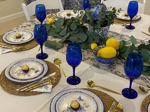 Round Woven Placemats Set of 4, 12" Boho Rattan Placemats Natural Hand-Woven Water Hyacinth Placemats, Farmhouse Weave Place Mats, Rustic Braided Wicker Table Mats for Dining Table,Home,Wedding in Saudi Arabia