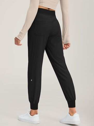 Soothfeel Women's Joggers with Zipper Pockets Lightweight Running Gym Travel Casual Workout Athletic Joggers Pants for Women in Saudi Arabia