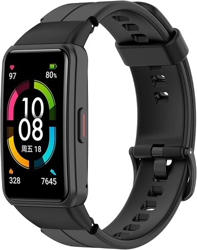 Strap for HUAWEI Band 6/ Honor Band 6, Soft Silicone Replacement Strap/Band in Saudi Arabia